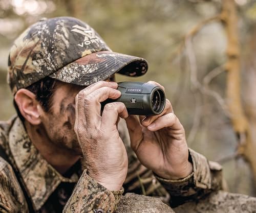 Vortex Optics Solo Monocular 8x36 - Utility Clip, Adjustable Eyecup, Fully Multi-Coated Lenses, Rubber Armor, Non-Slip Grip, Fogproof, Waterproof - Unlimited, Unconditional Warranty