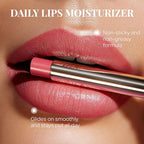 KYDA 2 Colors Tinted Lip Balm, Hydrating Sheer Formula Lip Balm, Natural Glossy Finish, Moisturizing Lip Care Balm for Dry Lips, Black Candy +Rose Candy