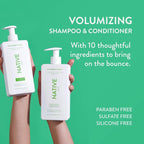 Native Strengthening Shampoo and Conditioner Set + Cucumber & Mint Body Wash 18 oz - 2 Pk, 69 Fl Oz, 8 items