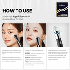 medicube Booster H - Korean Skincare Tool - Facial Glow Booster for Maximizing and Boosting Skin Care Absorption - Needle Free