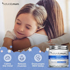 NATURALLY MUM - Magnesium Lotion for Kids & Babies [NATURAL & SAFE] - Juniors Bedtime Lotion - Magnesium Cream for Kids & Babies - Magnesium Lotion for Sleep Kids & Toddlers - Lavender & Chamomile