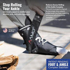 AAMO Sport Lace Up Ankle Brace for Women and Men, Ankle Support, Foot Brace, For Sprained or Injured Ankle and More, Ankle Brace for Sports, Size XL