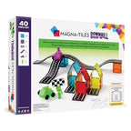 MAGNA-TILES Downhill Duo 40-Piece Magnetic Construction Set, The Original Magnetic Building Brand