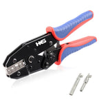 HKS Crimping Tool for Solar PV Cable Connectors - Ratcheting Wire Crimpers - AWG 14-8 (2.5-10mm²) - Ratchet Terminal Crimper - Electrical Crimping Tool