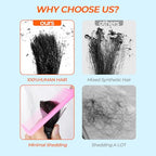 Human Braiding Hair for Boho Braids #27 26 Inch 2 Bundles 100g Deep Wave Bulk Human Boho Hair for Braiding (P27, 26 Inch)