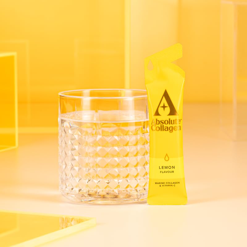 Absolute Collagen Marine Liquid Collagen Supplement for Women - Lemon Flavour (Original Lemon)
