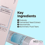 Neogen DERMALOGY Real Ferment Micro Collection - with Naturally Fermented Ingredients (Rice) & Hyaluronic Acid for Hydrated, Brightened and Healthy Skin (Micro Essence + Micro Toner Set)
