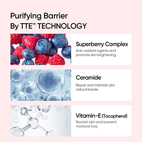 Purifying Barrier Ice Cream Cleansing Balm 40g | Makeup Remover Cosmetic Cleanser Waterproof Makeup Remover