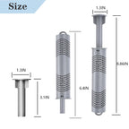 OBMAO Hot Tub Silver Ion Cartridge，Spa Mineral Sticks with 4 Months Lifetime Universal for Hot Tub, Keeps Spa Water Crystal Clear(Grey,2PCS)