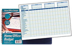 Adams Home Office Budget Book, Weekly/Monthly Format, 10 x 7 Inches, White (AFR31),ABFAFR31