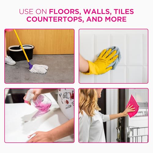Stardrops - The Pink Stuff - The Miracle All Purpose Floor Cleaner, (82375),(Pack of 4)
