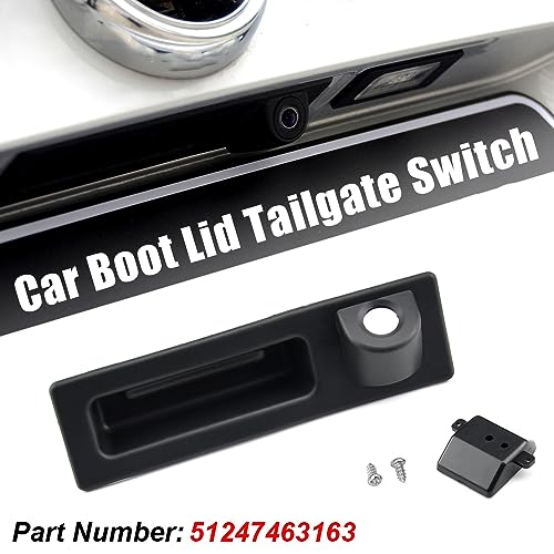 Trunk Lid Release Switch Hatch Button Trunk Boot Trunk Handle Release Switch for B-MW 4' F32 LCI (05/2016 — 03/2019) OEM:51247463163