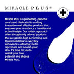 Miracle Plus Magnesium Cream For Leg Relief | Magnesium Lotion Calming Leg Cream Herbal Moisturizer Topical Body Butter Soothes + Calms Sensations, Itching, & Shaking, 8 Oz