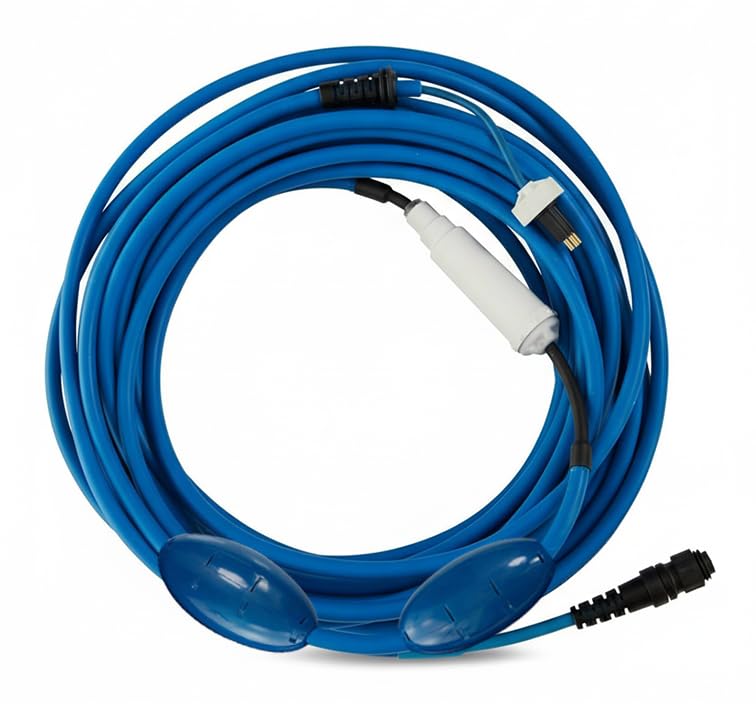 9995873-60ft Blue Cable Only Compatible with, Nautilus CC Supreme, Aquarius XL, Bio, C3, M4, M400, M5, M500, Oasis Z5i, Sigma, Triton Plus (Old), Wave 60, Wave 65, Includes 2 Big Floats