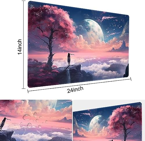 MTG Playmat - Non-Slip Backing Printing, Ideal for Card Game Enthusiasts TCG Playmat (Neverland-No Deck)