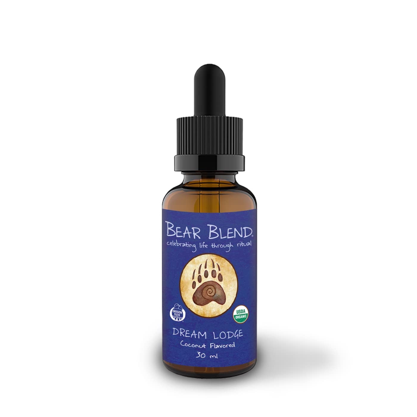 Bear Blend Liquid Herbz - Dream Lodge - Herbal Elixir - Organic Herbal Supplement- 30 ml