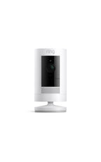 Ring Outdoor Cam (Stick Up Cam), Weather-Resistant Home or Business HD Security Camera, Live View, Color Night Vision, Two-Way Talk, Motion Alerts, Works with Alexa, White