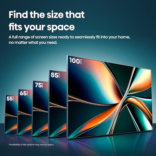 Hisense 55" Class U6 Series Best Value Mini-LED 4K UHD Smart Fire TV (55U65QF, 2025 Model) - QLED, Native 144Hz, HDR10+, Dolby Vision IQ, Dolby Atmos, Built-in Subwoofer, Game Mode Pro, Alexa Built In