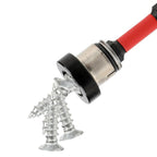 5pcs Magnetic Drywall Screw Setter Bits – Adjustable Depth PH2 Positioning Bits with Removable Aluminum Collar, S2 Steel Hex Shank for Sheetrock and Plasterboard Screws (10pcs 2")