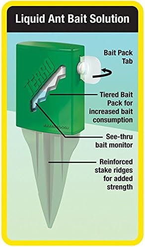 Terro T1812-2 Outdoor Liquid Ant Killer Bait Stakes (3 Pack)