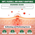 Silicone Scar Sheets,Silicone Scar Tape,Silicone Sheets For Scars,Scar Tape For Surgical Scars,Keloid Bump Removal,Scar Removal For Surgical(1.6"x 120" Roll-3M)