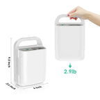 Nebulizer Machine for Adults & Kids with Mouthpiece and Mask, Desktop Compressor & Jet for Home Use-0518-CNB69025-LUE-B4