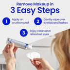 Optase Life Sensitive Eye Makeup Remover – Gentle & Effective for All Skin Types - Breakthrough Innovation vs Traditional Micellar Water - 100ml