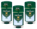 Mitchum Clear Gel Anti-Perspirant & Deodorant, Unscented for Men, 2.25 Oz (3 Pack)
