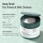 ANUA Heartleaf 77 Toner Pad, Mild Exfoliating Facial Pads for Glass Skin, Hydrating Pore Care for Sensitive Skin, Heartleaf Extract, PHA, Centella, Non comedogenic, Korean Skin Care (70 Pads)