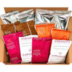 Ground Coffee | Gift Set Sampler Pack Variety Flavored Medium Roast Low Acid Mold Free Pouches | Gourmet Bulk Packets | Highest Rated Individual Premeasured Powder Bags for 12 Cup Drip Maker