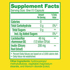 Culturelle Pro Strength Daily Probiotic, Digestive Capsules, Naturally Sourced Probiotic Strain Proven to Support Digestive & Immune Health, Gluten & Soy Free, 4 Month Supply, 60 Count (Pack of 2)
