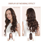 Sisily Clip in Hair Extensions Real Human Hair, 140g 7pcs Human Hair Clip in Hair Extensions Burgundy Red, Hair Extensions Real Human Hair Clip ins 16 Inch Straight Double Weft