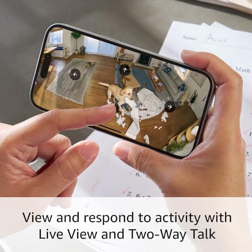 Ring Pan-Tilt Indoor Cam | See all around your home or business with 360° pan coverage, HD video, plus Two-Way Talk (2024 release) | Black