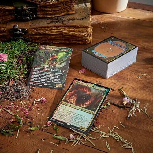 Magic: The Gathering Bloomburrow Commander Deck - Animated Army (100-Card Deck, 2-Card Collector Booster Sample Pack + Accessories)