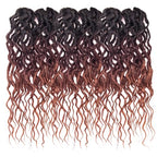 Faux Locs Crochet Hair 24Inch Goddess Locs Crochet Hair, 6Packs Crochet Locs Soft Locs Curly Ends Faux Locs Synthetic Crochet Braids Hair Extensions(OT530/350, 24'')
