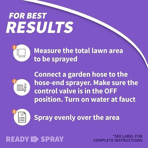 Bonide DuraTurf 29 oz Total Lawn Weed Control Ready-to-Spray, Kills and Prevents Weeds