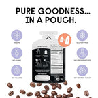 Numilk Pouches 4-Pack - Birch Coffee Vanilla Oat Latte - Creamy Plant-Based Milk in Seconds - Easy-to-Use with the Numilk Nut Milk Maker Machine - Dairy Free Milk Beverage - One Pouch Makes 32oz