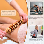 3 in 1 Wood Therapy Massage Tool,Wooden Lymphatic Drainage Massager Maderoterapia Kit Professional Body Cellulite Massager for Body Sculpting,Contouring,Relief Muscle,Anti-Cellulite