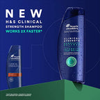 Head & Shoulders Clinical Strength Dandruff Defense Intensive Itch Relief Shampoo, 13.5 Fl Oz, 5.349 Fl Oz