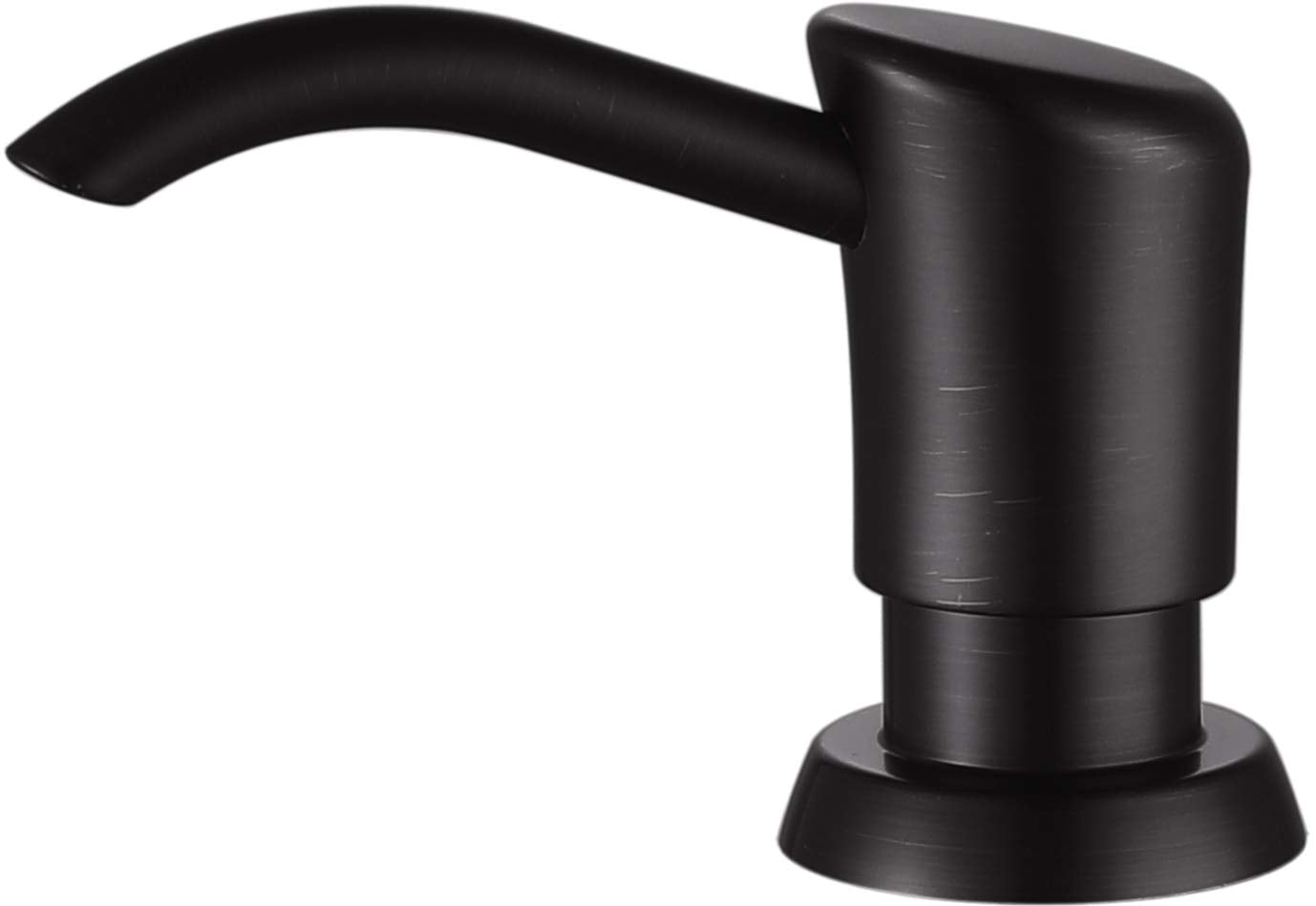GAGALIFE Soap Dispenser for Kitchen Sink, ABS in Counter Soap Dispenser(Oil Rubbed Bronze), with 17 Ounce Large Pet Soap Bottle, Refill from The Top, Venetian Bronze