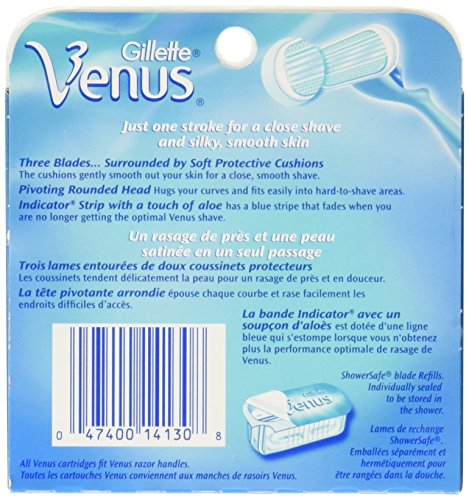 Gillette Venus Original Refill Cartridges-8 ct ( Pack Of 2 ) ( Pack May Vary )