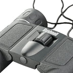 Bushnell Powerview 10x25 Compact Binoculars, High-Power Folding Roof Prism, Lightweight & Portable, Non-Slip Grip, Black - Ideal for Sports, Wildlife, and Outdoor Adventures