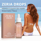 Zeria Sunless Tanning Drops, Drops to Naturally Boost Melanin, Enhancing Your Natural Skin Tone for a Genuine, Without the Sun Damage（1 Pack） ﻿