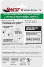 Tomcat Rodent Repeller Essential Oil Plug-In with Lemongrass, Cinnamon, and Peppermint Oil, 1 Warmer and 1 Refill White