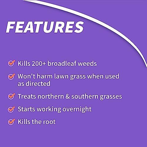Bonide Weed Beater Lawn Weed Killer, 32 oz Concentrate, Fast-Acting Formula Kills Broadleaf Weeds Without Harming Lawn