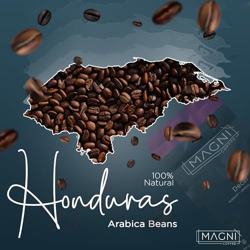 Magni Coffee - Whole Beans - Light Roast - Low Acid - Single Origin USDA Organic Non-GMO Beans Third Party Tested For Mycotoxins & Pesticides - Fair Trade -12 Oz