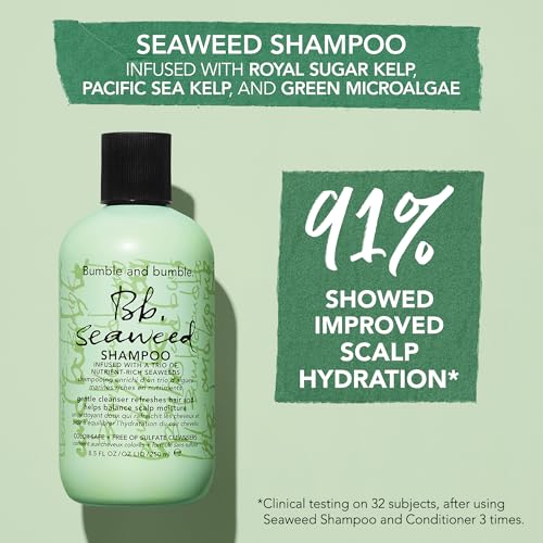 Bumble and bumble. Seaweed Hydrating Shampoo | For Fine-to-Medium Hair or Daily Washer | Sulfate-Free + Color Safe