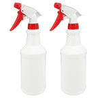 YaCCHLuu 2 Pack 16 Oz Spray Bottles,Adjustable Empty Spray Bottle for Cleaning Solutions,Refillable Spray Bottle,Spray Bottle Bulk for Garden,Plants,Water,Kitchen and Commercial