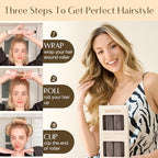 YANIBEST Heatless Hair Curler, Heatless Curls Overnight, No Heat Heatless Curling Rod, Heatless Hair Rollers to Sleep in, 4PCS Rods for Most Hair Types