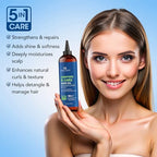Botanic Hearth Rosemary & Castor Hair Oil (6.7 fl oz) | Nourishing and Strengthening Hair Treatment for Thicker, Healthier-Looking Hair | Paraben Free | Suitable for All Hair Types